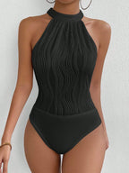 Sexy Slim Fit Halter Bodysuits