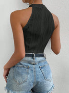Sexy Slim Fit Halter Bodysuits