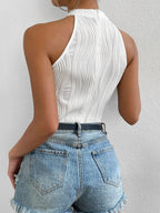 Sexy Slim Fit Halter Bodysuits