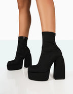 Ankle Platform Booties