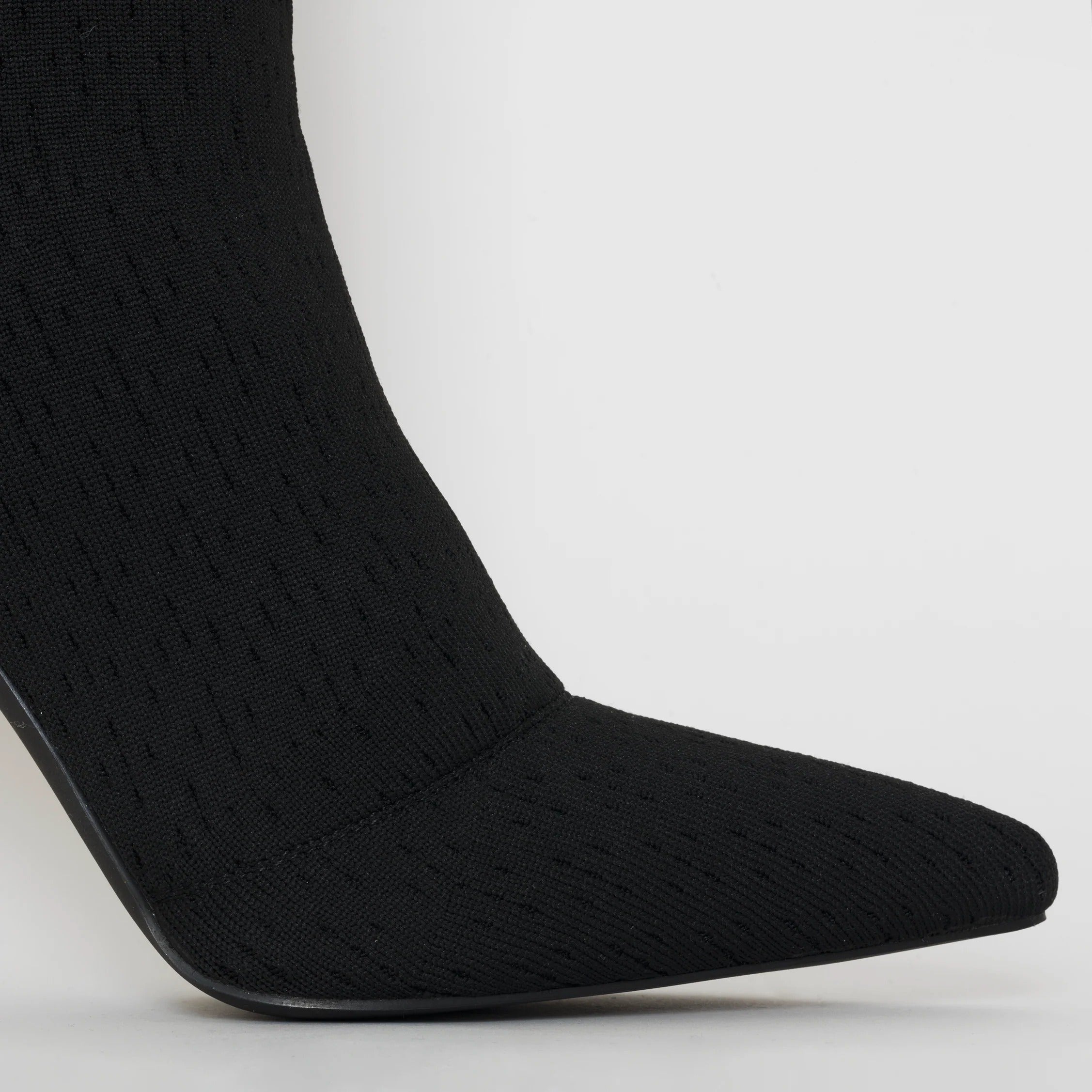 Point Toe Stiletto Sock Boots