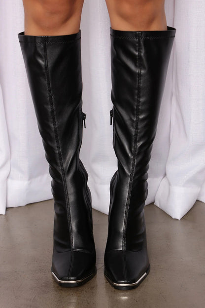 Lady Boss Knee High Boots