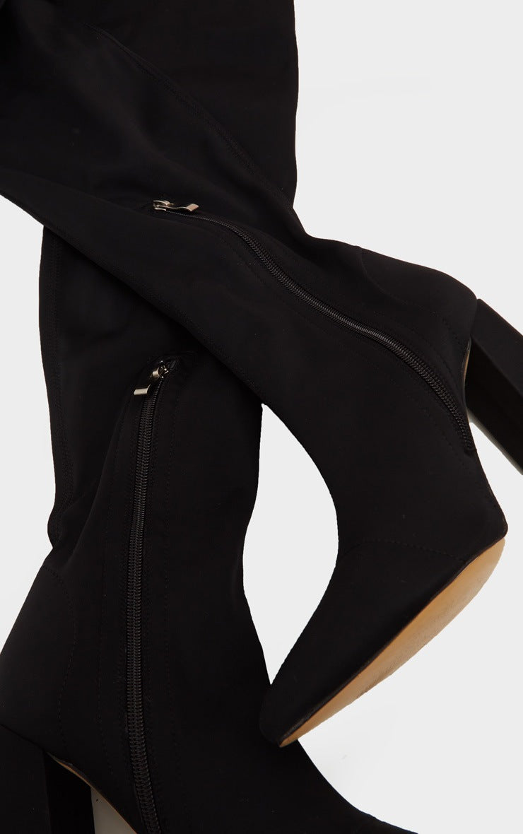 Heeled Over The Knee Boots