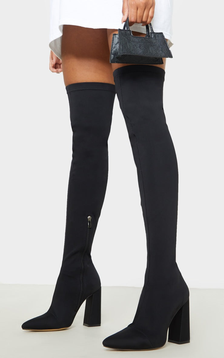 Heeled Over The Knee Boots