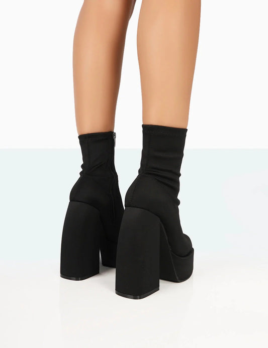 Ankle Platform Booties