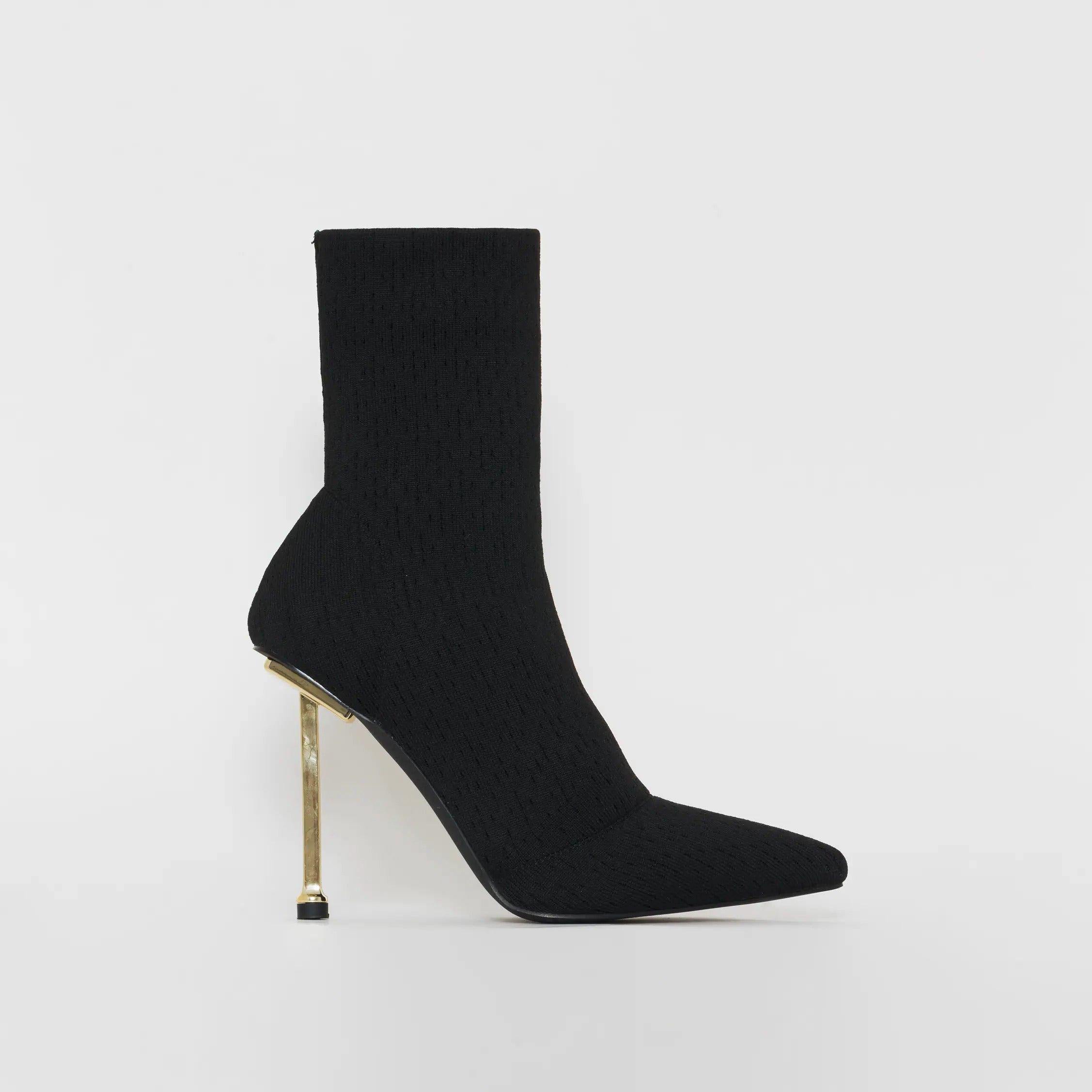 Point Toe Stiletto Sock Boots