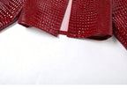 Round Neck Crop Top Jacket