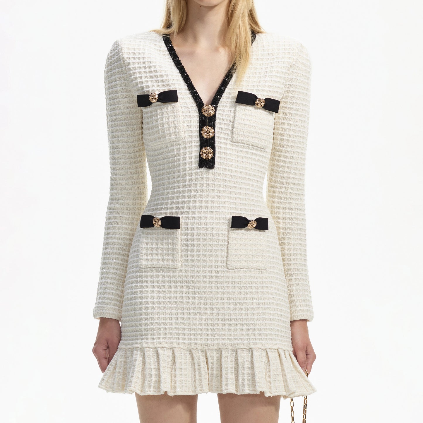 Elegant French Short Dress