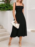 Ruched Corset Bodycon Dress