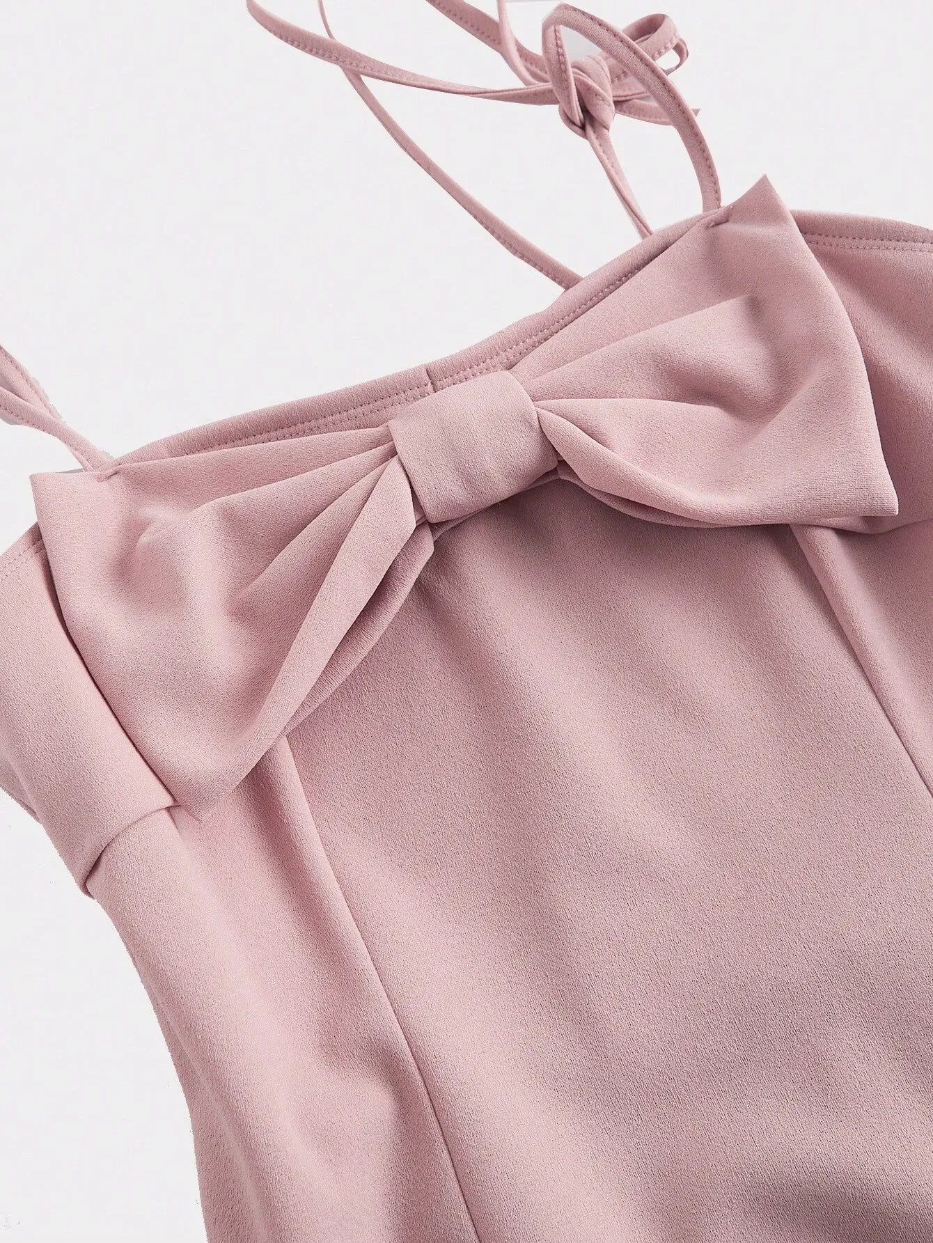 Elegant Vintage Bow Dress