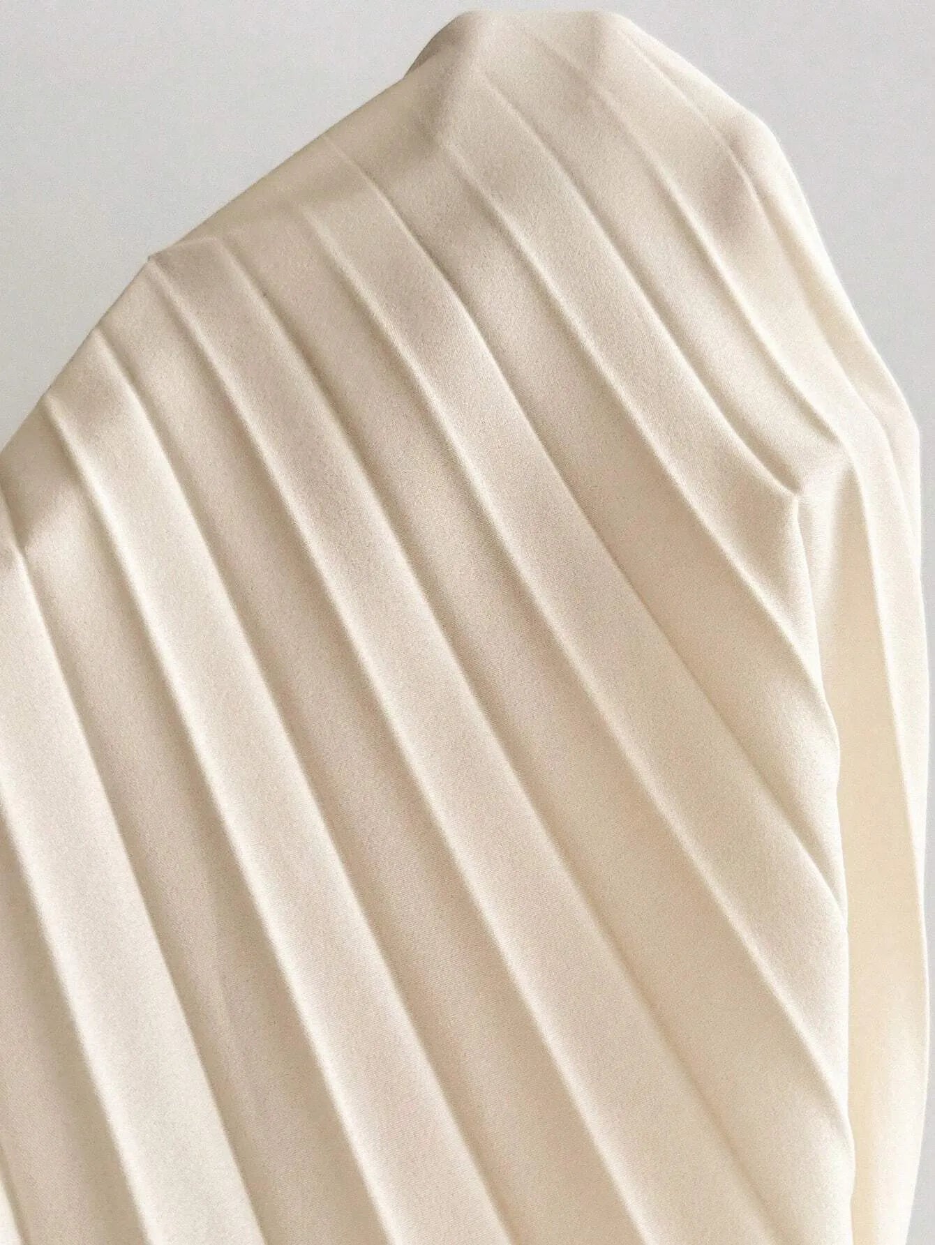 Long Sleeve Pleated Elegant Dress