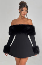 Off-Shoulder Mini Dress