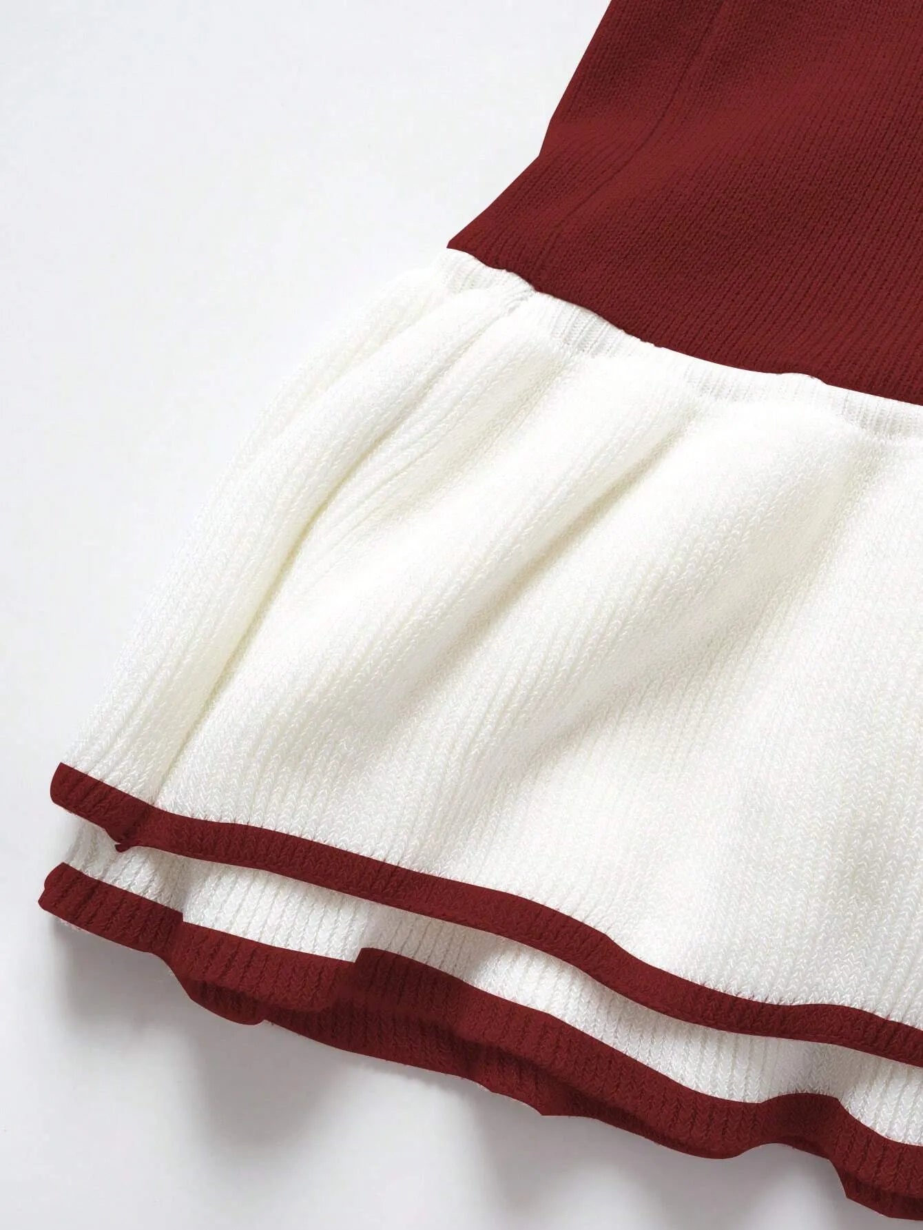 Round Neck Elegant Knitted Dress
