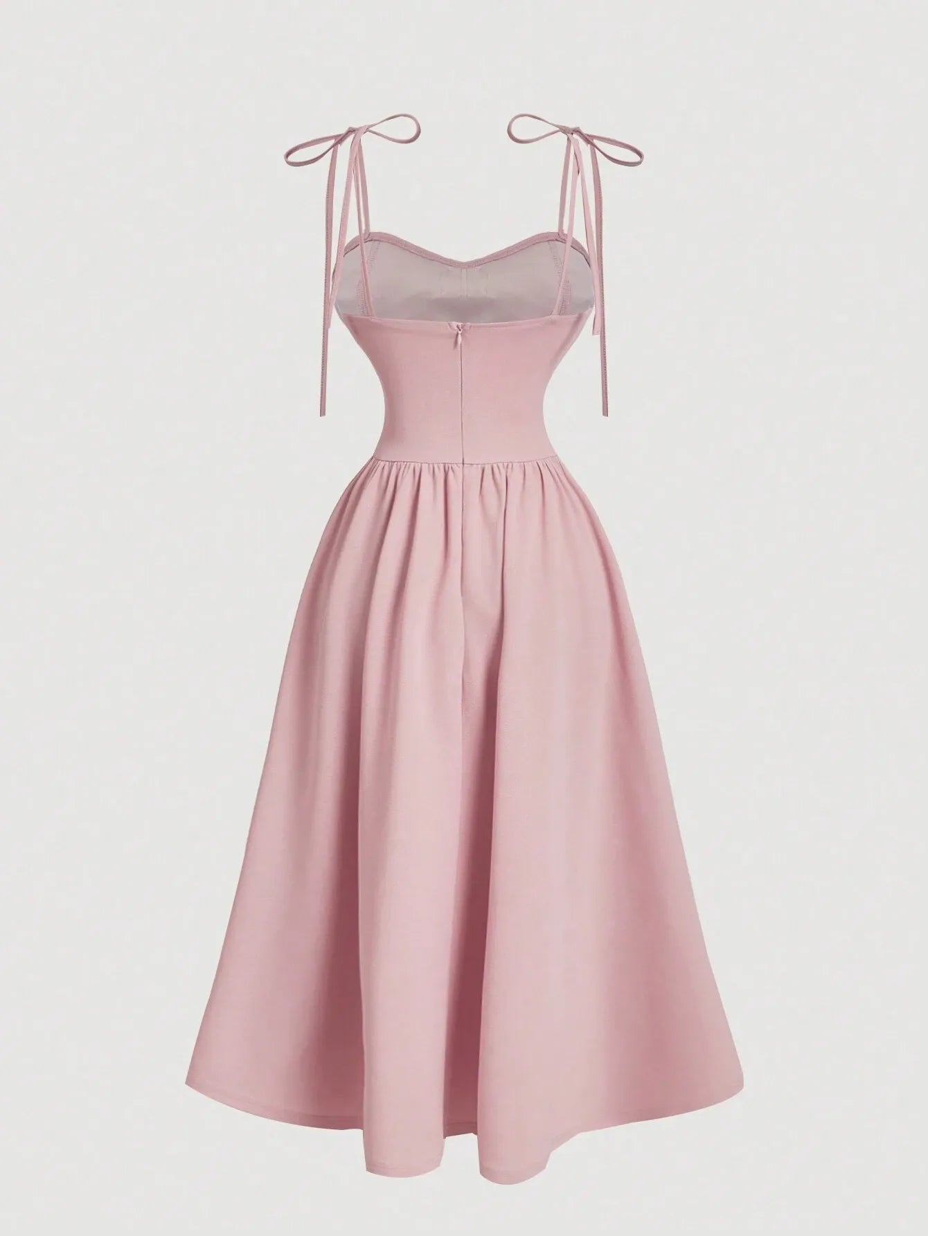 Elegant Vintage Bow Dress