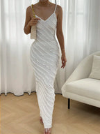 Spaghetti Maxi Strap Dress