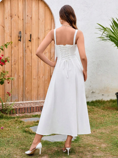 Ruched Corset Bodycon Dress