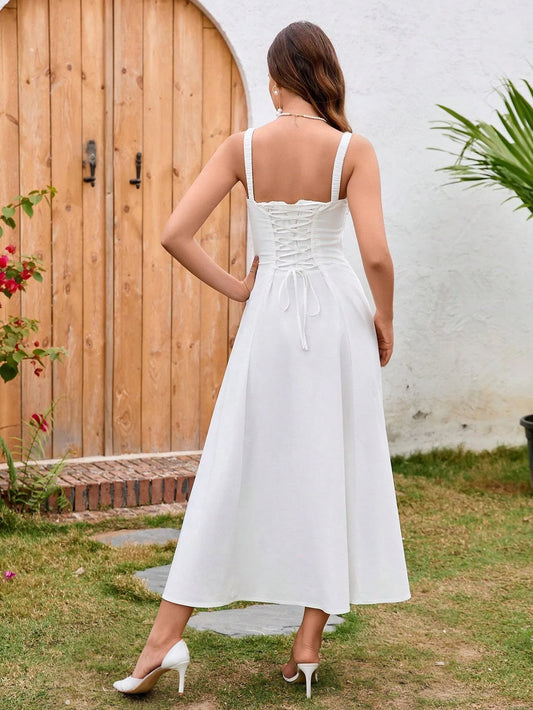 Ruched Corset Bodycon Dress