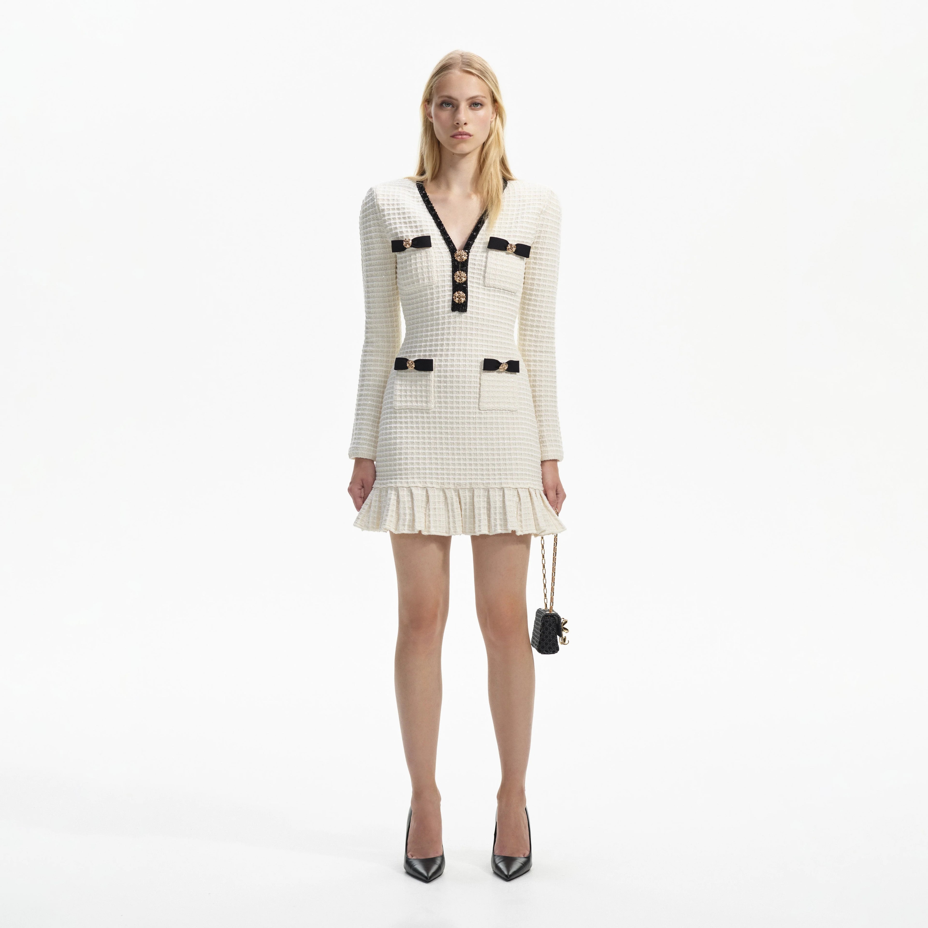 Elegant French Short Dress