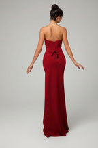 Slit Elegant Evening Dress