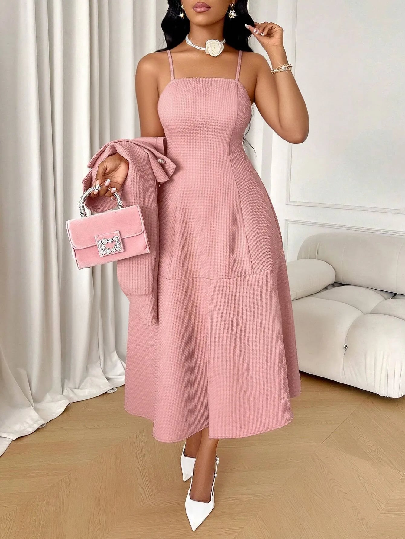 Cami Dress Set Two Pieces