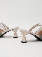 Pointed Toe Mules & Clogs Slip-On Heels
