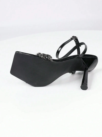 Elegant Strap High Heel Sandals