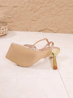 Elegant Strap High Heel Sandal