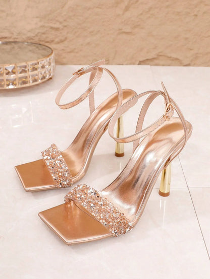Elegant Strap High Heel Sandal