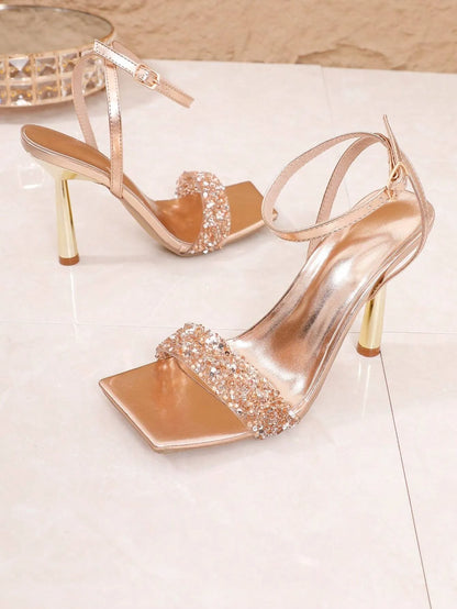 Elegant Strap High Heel Sandal