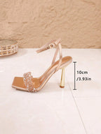 Elegant Strap High Heel Sandal