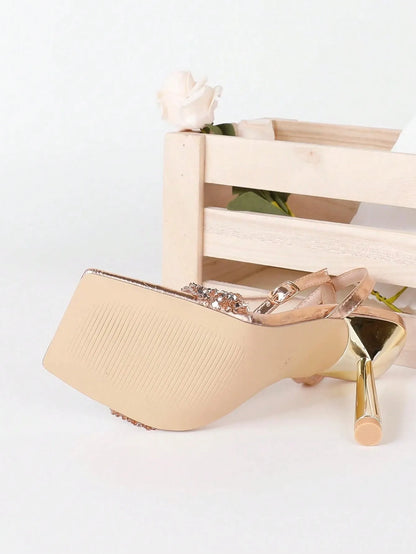 Elegant Strap High Heel Sandal