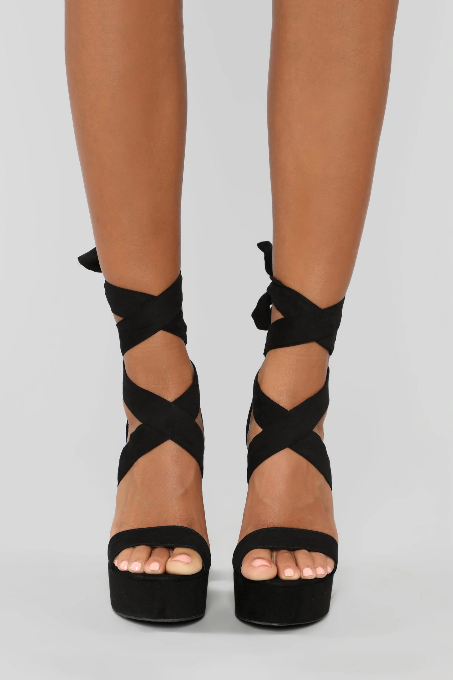 Faux High-heeled Sandals