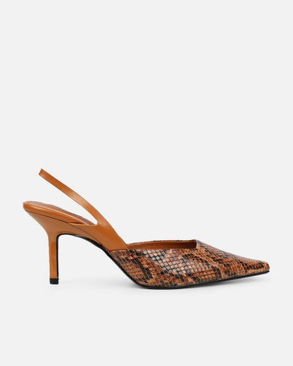 Sling Back Court Heel