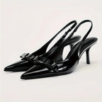 Pointed Toe Slingback Pumps