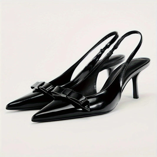 Pointed Toe Slingback Pumps