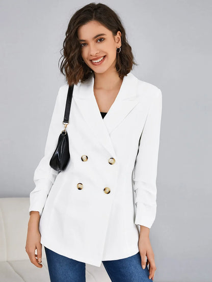 Double Button Longline Blazer