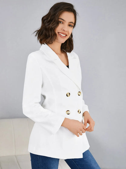 Double Button Longline Blazer