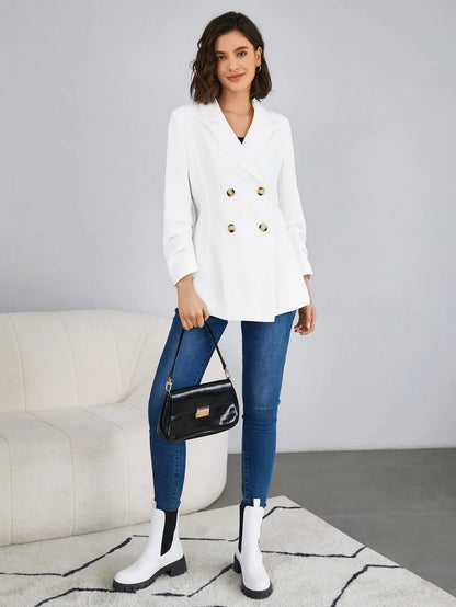 Double Button Longline Blazer