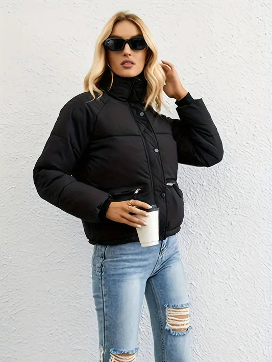 Chic Short Puffer Jacket
