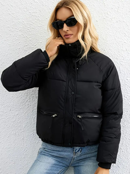 Chic Short Puffer Jacket