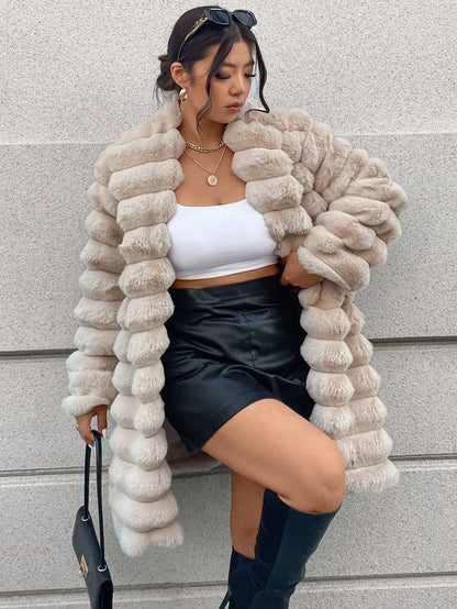 Elegant Fluffy Jacket