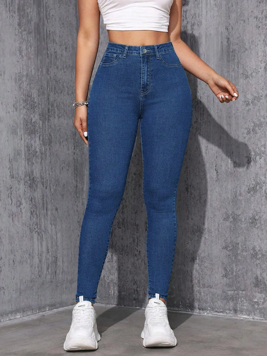 Skinny Casual Versatile Denim Jeans