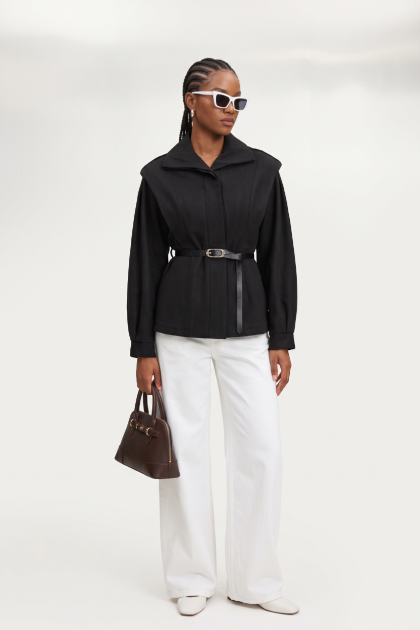 The Signature Belted Utility Jacket