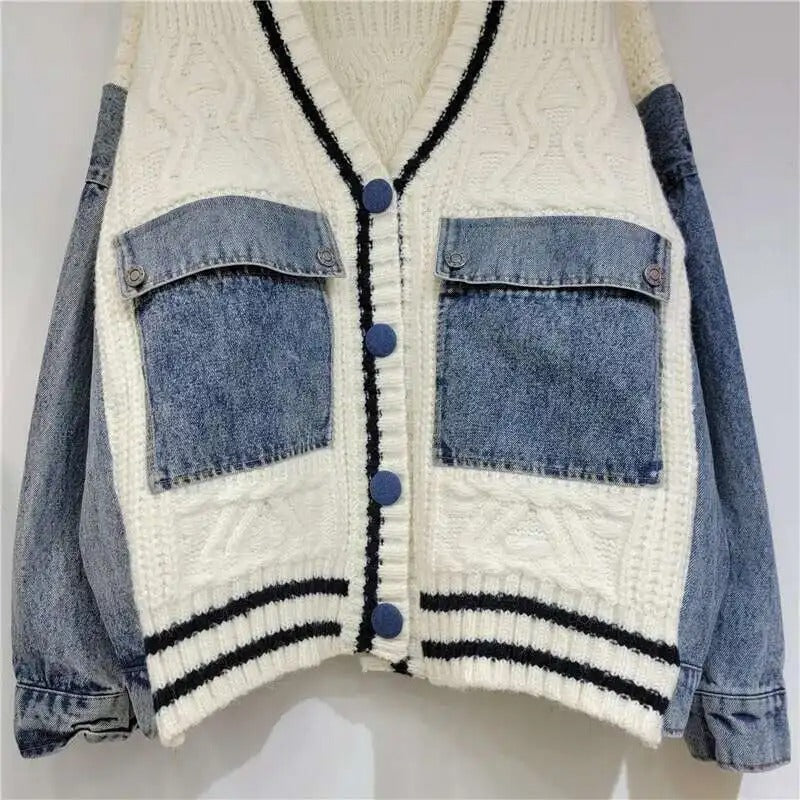Drop Shoulder Oversized Cardigan