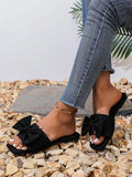 Slip On Open Toe Slide Sandals