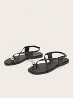 Ankle Strap Flat Sandals