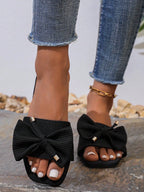 Slip On Open Toe Slide Sandals