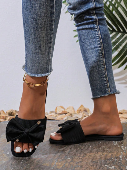 Slip On Open Toe Slide Sandals