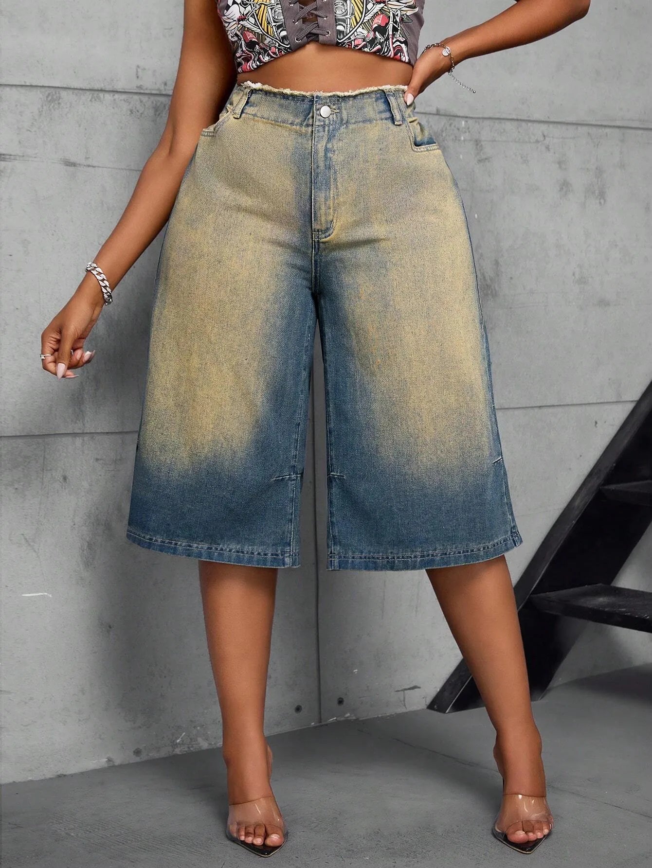 Ombre Denim Jeans