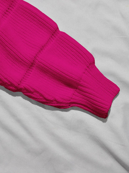 Round Neck Pullover Sweater